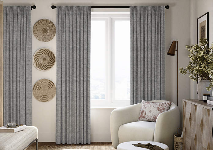 Mirdif, Shrike Grey - Made to Measure Curtains - Image 3